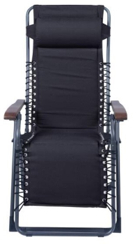 Preview: FIAM® Relaxliege MOVIDA 129DB Soft / Schwarz